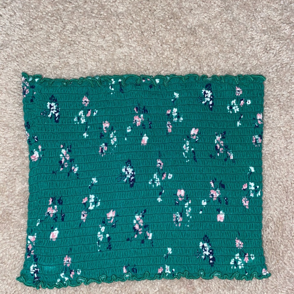 Holister Floral tube top